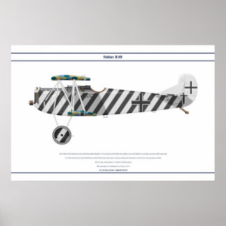 Pôster D.VII Jasta 6