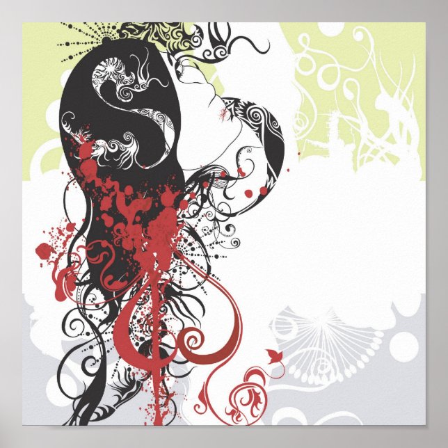 Poster da abstrato (Frente)