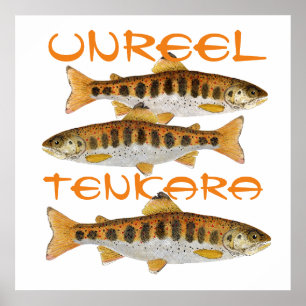 Poster da arte de Tenkara