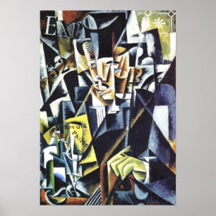 Poster da arte do filósofo de Popova