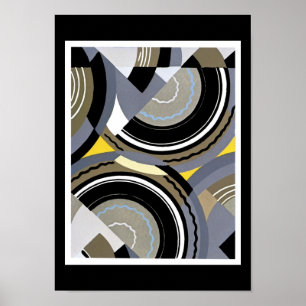 Poster da arte do jazz de Edouard Benedictus