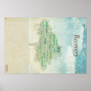 Poster da árvore da recuperação
