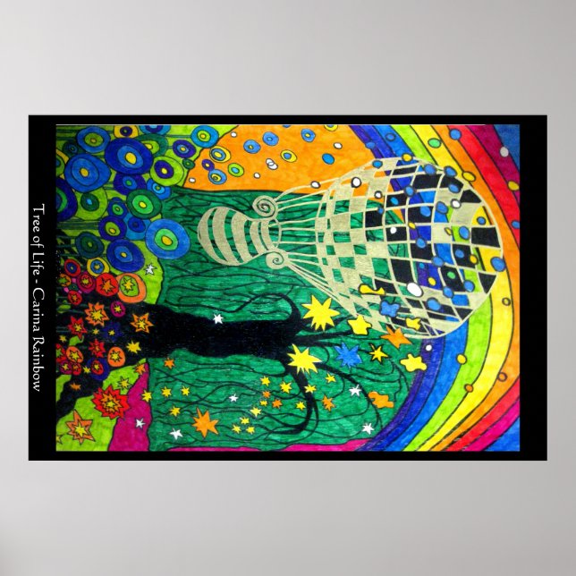 Poster da árvore da vida (Frente)