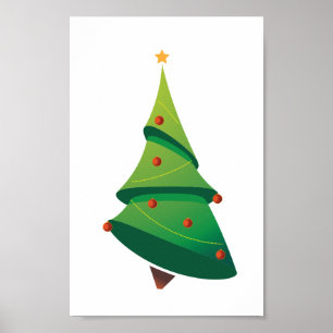 Poster da árvore de Natal