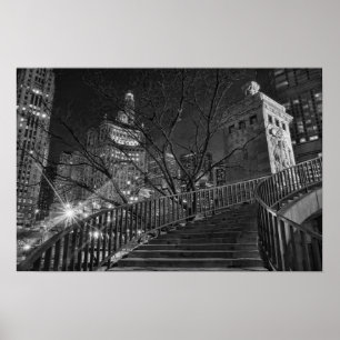 Poster da avenida de Chicago Michigan