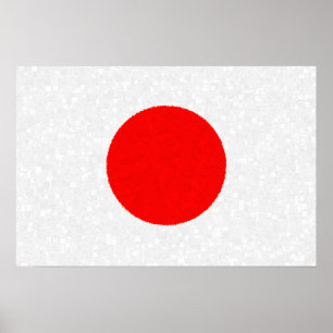 Poster da BANDEIRA de JAPÃO