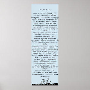 Poster da bicicleta