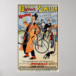 Poster da bicicleta do vintage:  Whitworth