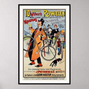 Poster da bicicleta do vintage: Whitworth