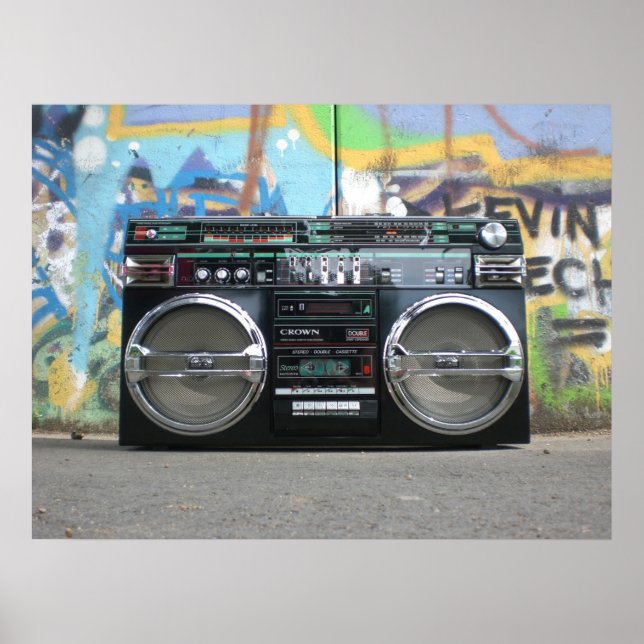 Poster da Boombox (Frente)