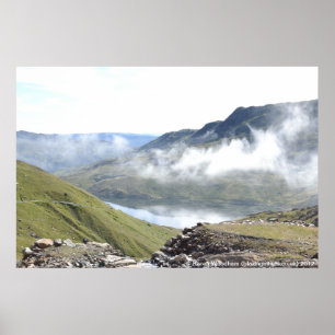 Poster da caminhada de Snowdon