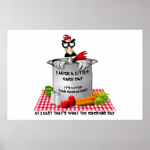 Poster da canja de galinha