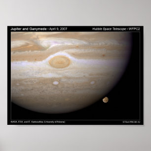 Poster da carteira - Jupiter e impressão de