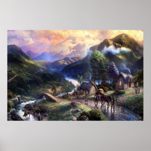 poster da casa de campo do moutain