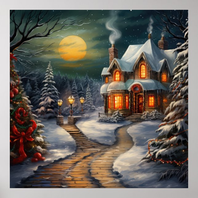 Poster da Casa de Natal (Frente)