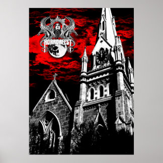 Poster da Catedral de HorrorFest