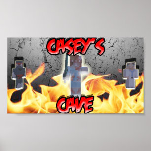 Poster da caverna de Casey