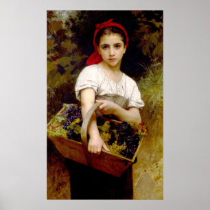 Poster da ceifeira de Bouguereau