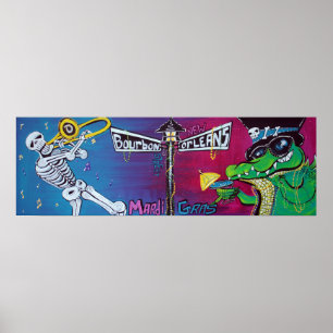 Poster da celebração do carnaval