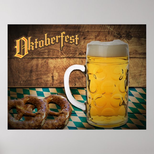 Poster da celebração Oktoberfest (Frente)