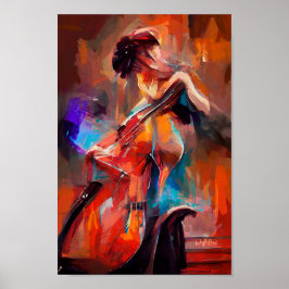 poster da cello art