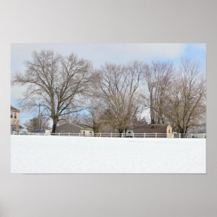 Poster da cena de inverno