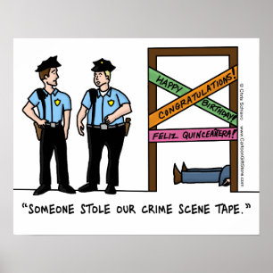 Poster da cena do crime