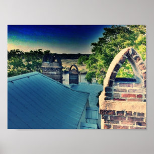 Poster da cena do telhado de Lowcountry