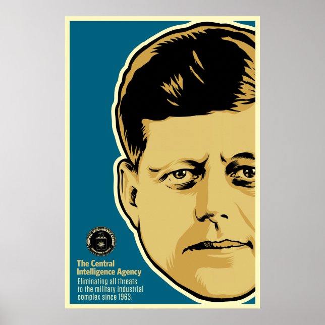 Poster da CIA JFK (Frente)
