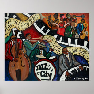 Poster da cidade de Jazz