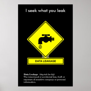 Poster da consciência da segurança do escapament