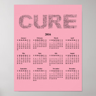 Poster da consciência do cancro da mama do