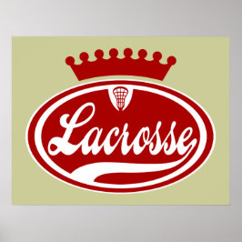 Poster da Coroa de Lacrosse