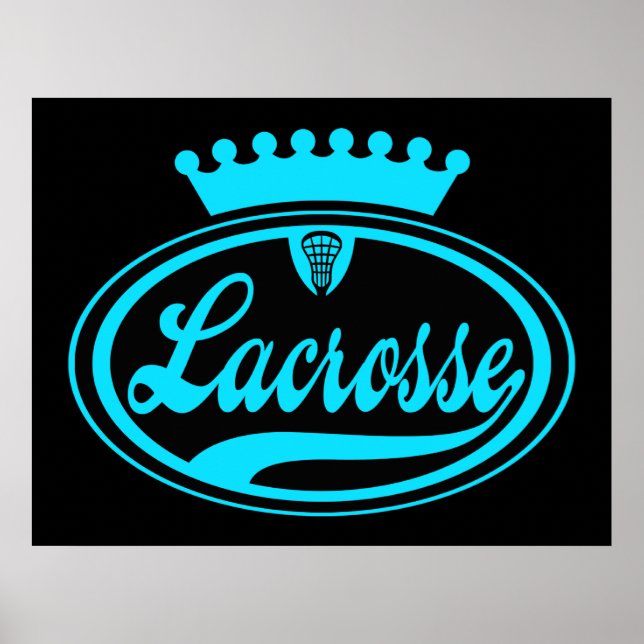 Poster da Coroa de Lacrosse (Frente)