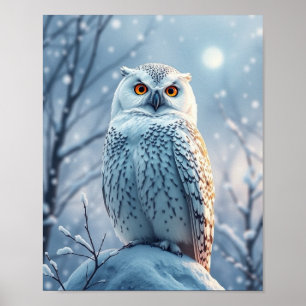 Poster da Coruja de Neve