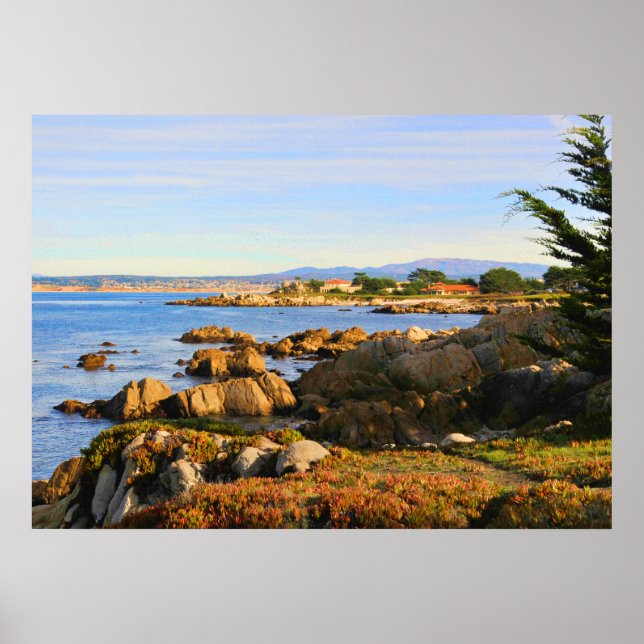 Poster da Costa Central da Califórnia (Frente)