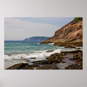 Poster da costa do Acadia