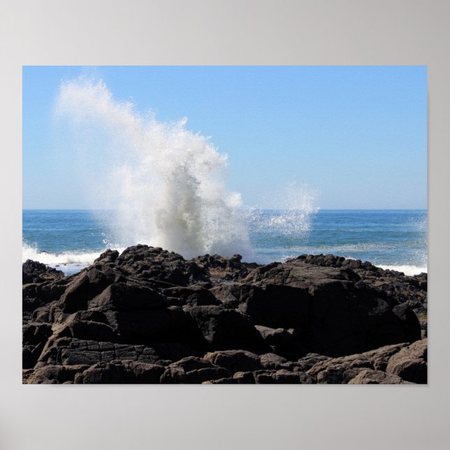 Poster da Costa do Oregon (Frente)