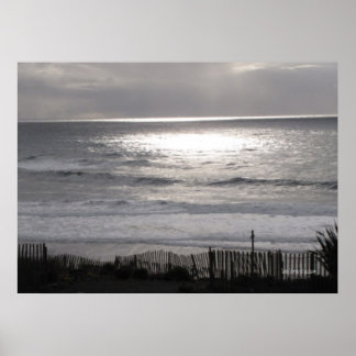 Poster da costa do Pacífico