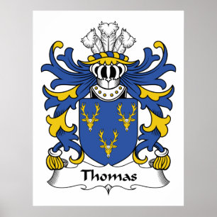 Poster da Crest da Família Thomas