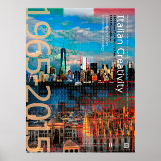 Poster da Criatividade Italiana 2015