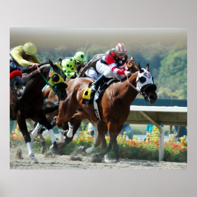 Poster da Del Mar Racetrack (Frente)