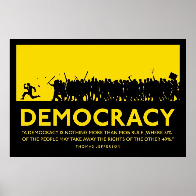 Poster da democracia (Frente)