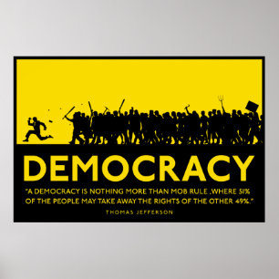Poster da democracia