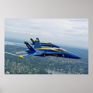 Poster da demonstração do vôo do marinho