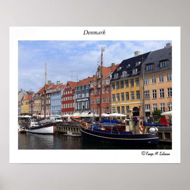 Poster da Dinamarca (Frente)