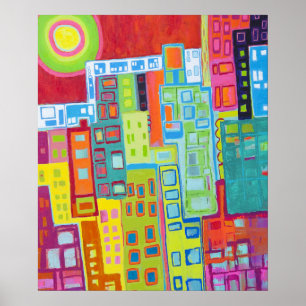 Poster da Divisão de Cidade 20 x 24