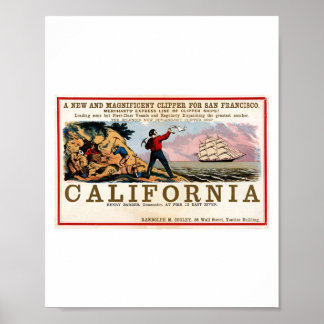Poster da Dourada Rush California