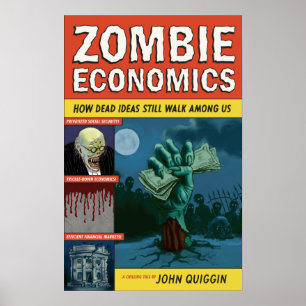 Poster da economia do zombi