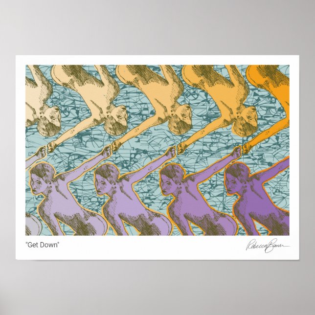 Poster da Edição Especial "Descer" (Frente)